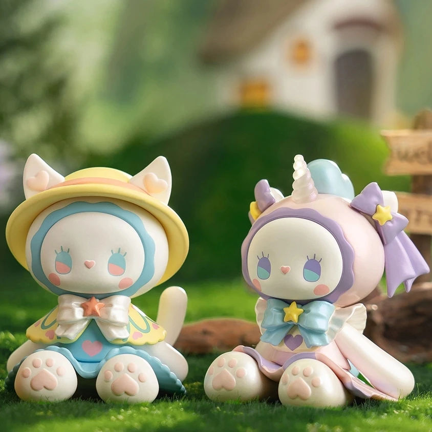 拆盒！秘境森林二代游园会盲盒潮玩手办