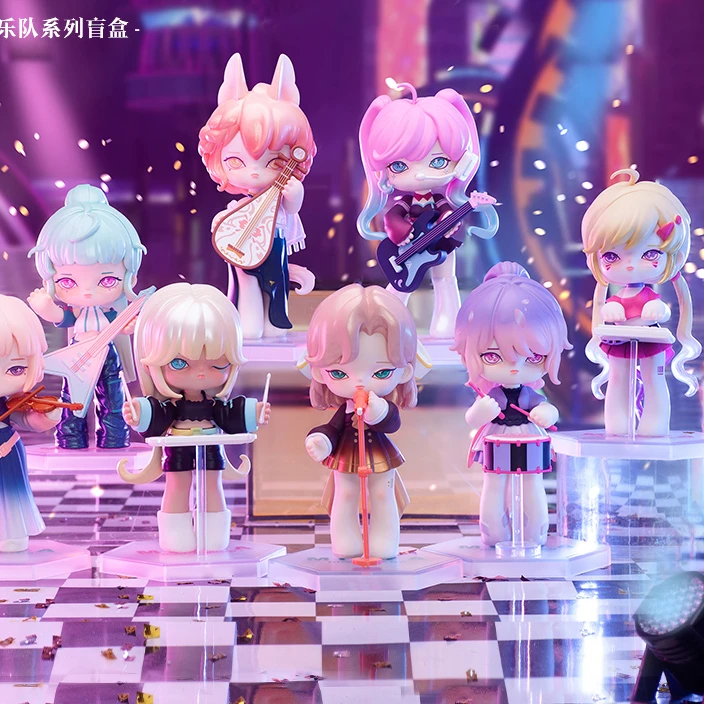 拆盒！不思议偶像乐队系列手办盲盒