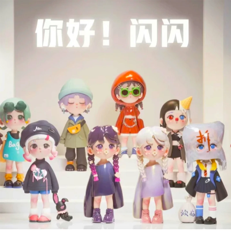 拆盒！winkyee你好闪闪系列盲盒摆件手办