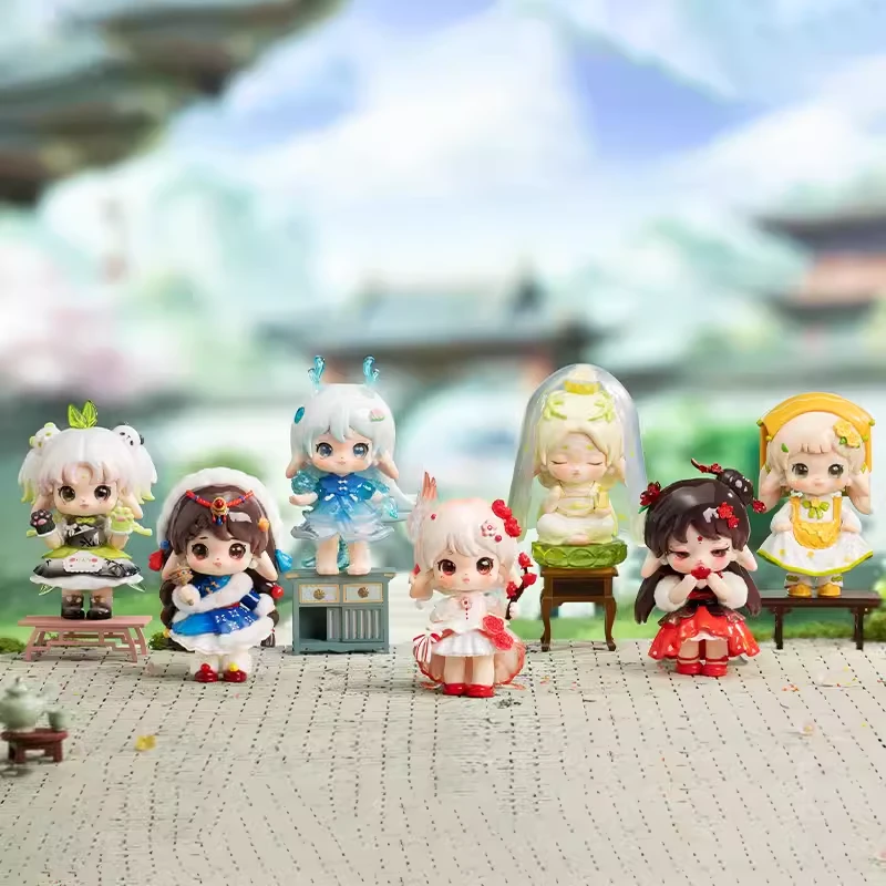 【欢乐拆盒！】Ruby茶仙坊系列盲盒潮玩手办