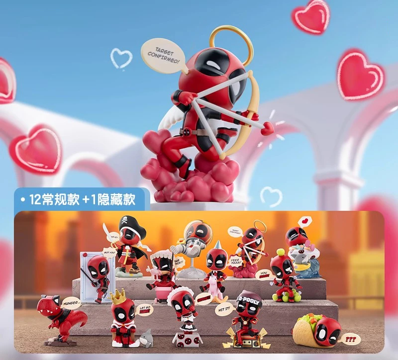 拆盒！漫威死侍系列手办潮玩盲盒