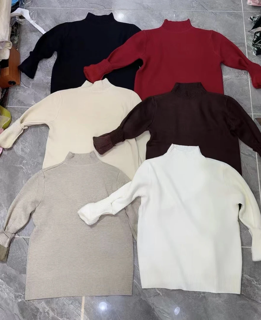 【虎妹推荐】小个子加绒打底针织毛衣