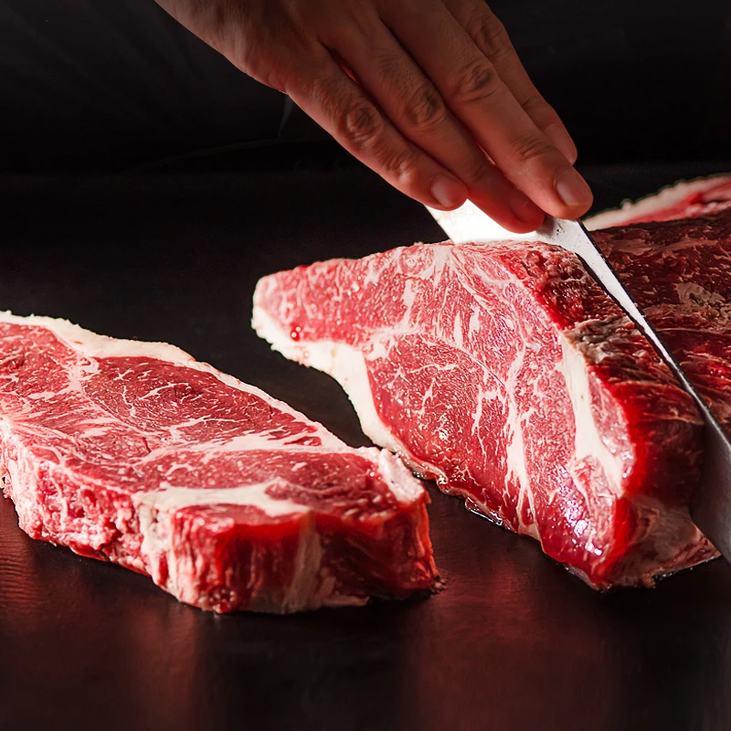 水天堂牛排静腌原肉整切进口静腌牛排黑椒西冷牛排牛扒800g