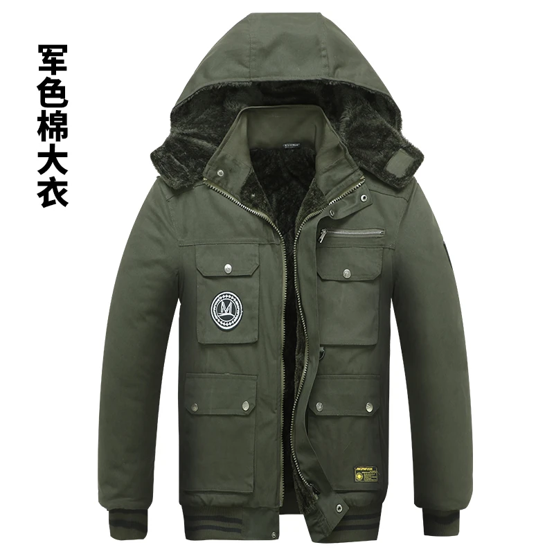冬季夹克迷彩劳保棉袄防寒棉衣男工作服工装冬季加绒加厚外套棉服