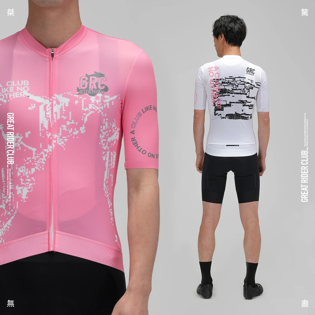 GRC桀骜无尽春夏新款男士城市系列短袖公路自行车骑行服上衣