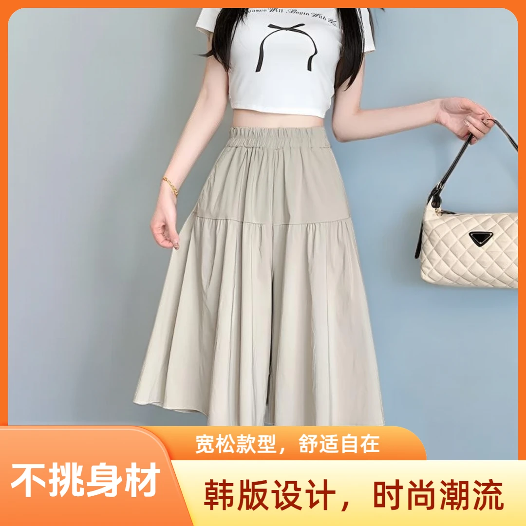 短裤女夏宽松韩版跑步运动高腰休闲裤大码外穿亲肤学生热裤三分裤