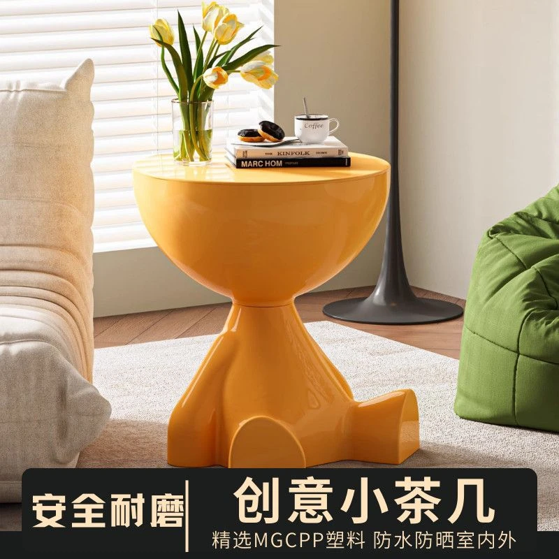 精致创意小户型欧式边几小平头茶几落地家居摆件轻奢客厅小摆件