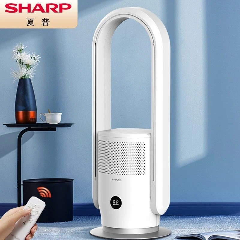 Sharp/夏普静音立式直流变频无叶整屋空气净化循环风扇PJ-BD500A