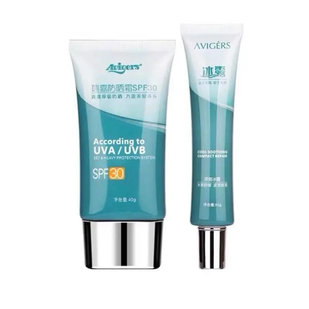 AVIGERS瑞嘉防晒霜SPF30 深海冰露组合装