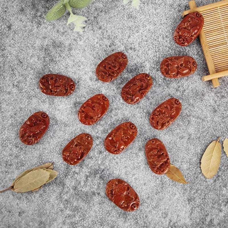 泗水泗滨砭石吊坠