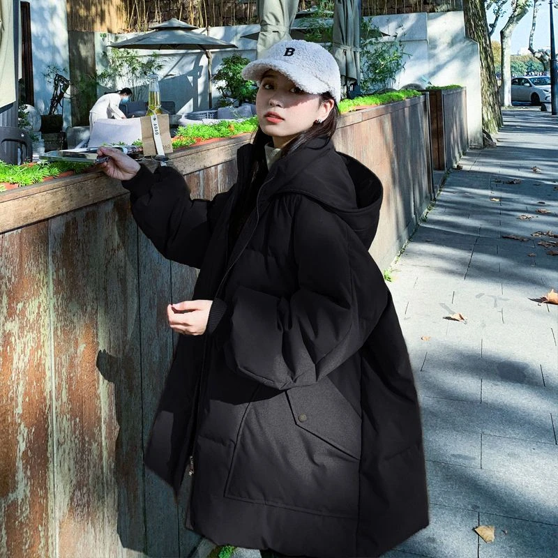 特大码孕妇棉衣棉服女新款韩版学生面包服宽松加厚冬季外套