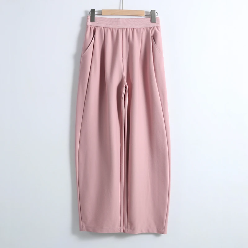 55127 品质柜货！精裁！女式夏垂感显瘦时尚休闲裤