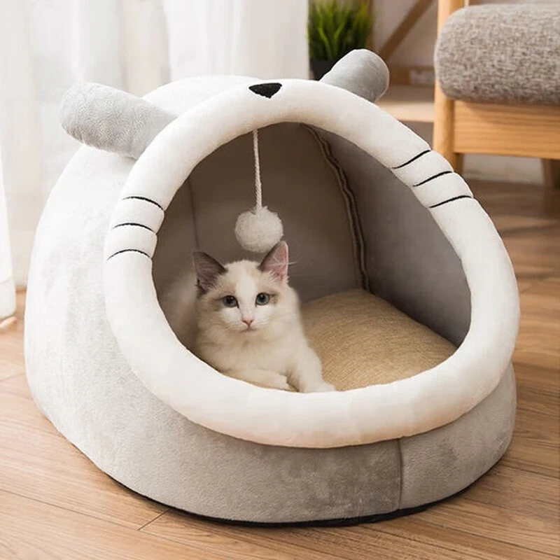 珑小宠猫窝大号猫咪半封闭式猫窝保暖猫狗用品狗窝四季通用
