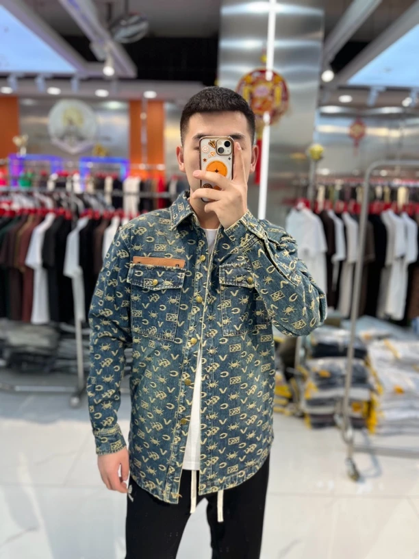 休闲男外套牛仔百搭潮流韩版修身