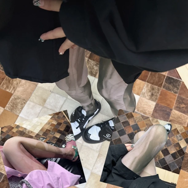 扎染色打底裤连裤袜百搭高级轻奢品质ins设计师穿搭街拍网红