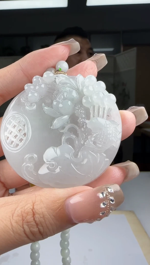 【闪购商品】定制翡翠未镶嵌配链MM@@SBXXG00143