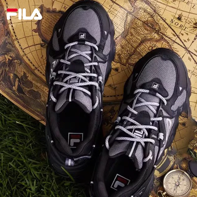 Fila/斐乐【猫爪鞋4代升级款】专柜在售同款复古老爹鞋F12W342107F
