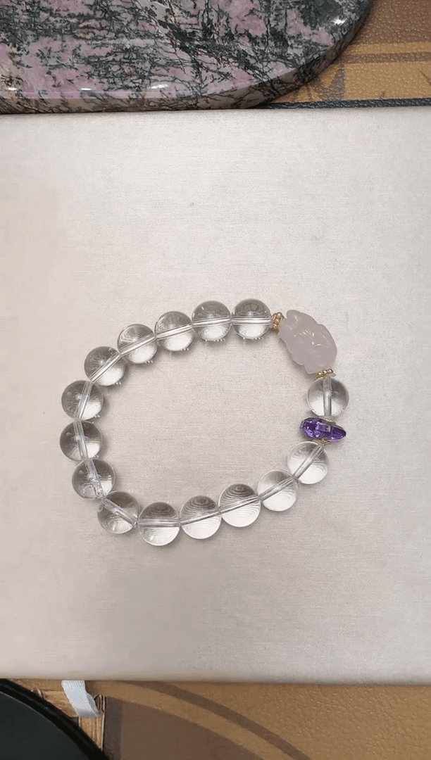 【闪购商品】水晶J手串未镶嵌DIY多样式随机发一