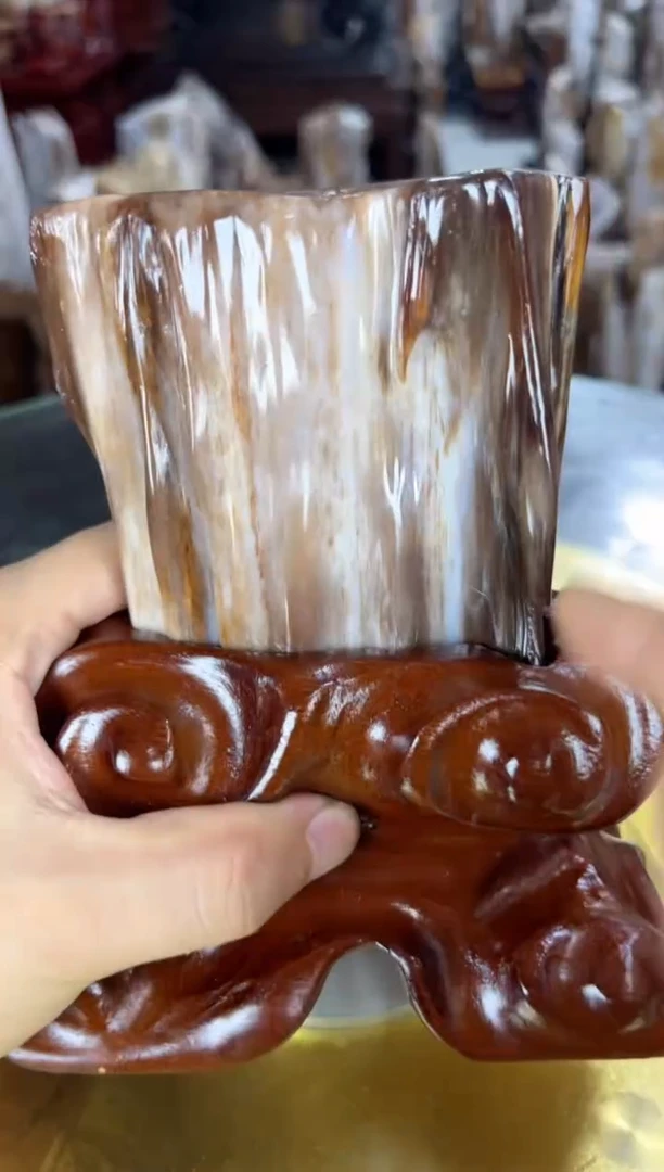 【闪购商品】硅化玉珠宝奇石未镶嵌缅甸天然树化玉