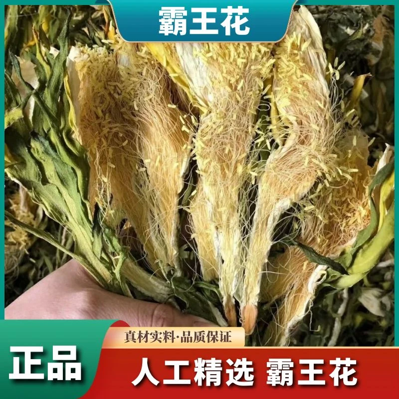 当季新货【霸王花】广东干七星剑花霸王花干昙花藏红花煲汤500g包邮