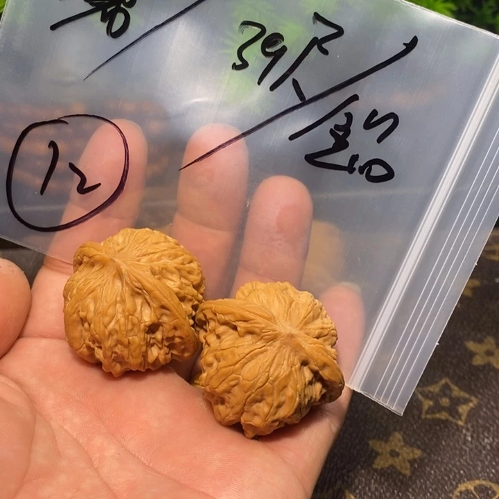 文玩核桃把件磨盘12