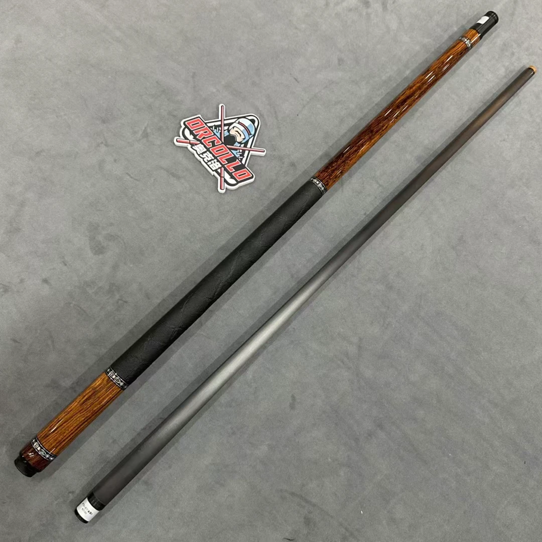 J.FLOWERSJF20-BTF素面5台球杆新款大头黑科技碳纤维黑八球杆