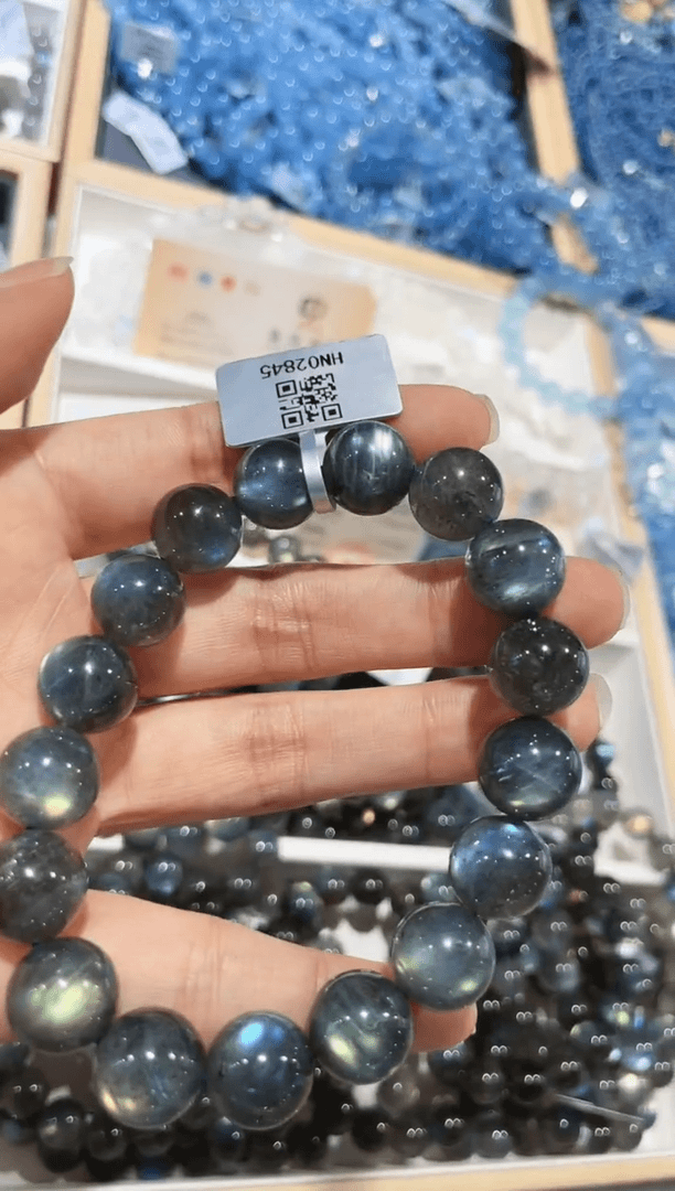 【闪购商品】拉长石手链未镶嵌灰月光