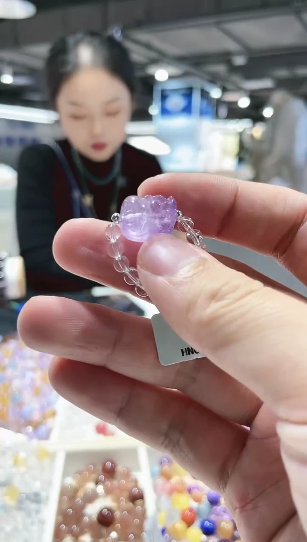 【闪购商品】水晶戒指未镶嵌貔貅