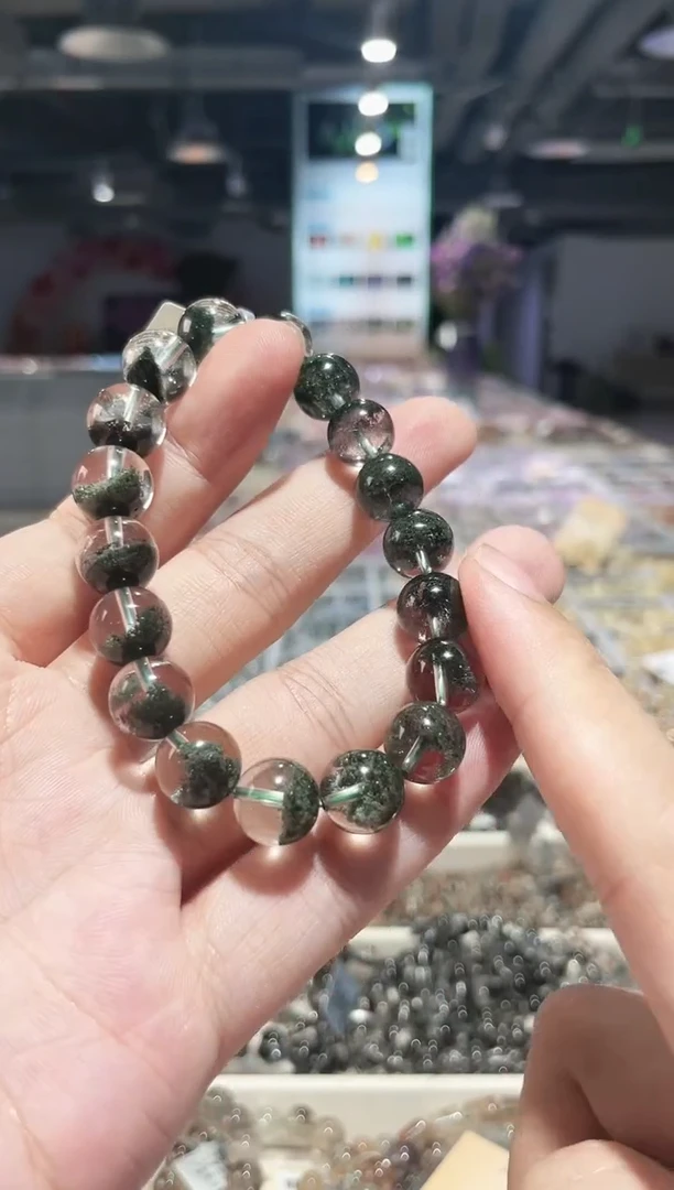 【闪购商品】水晶手链未镶嵌绿幽灵