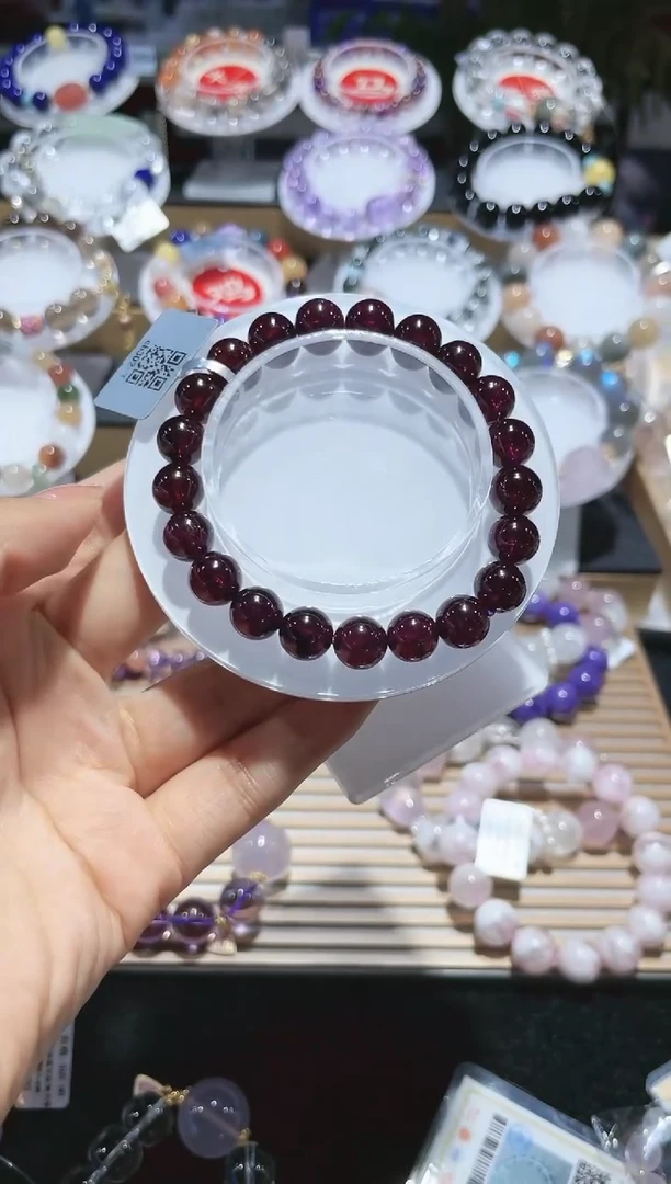 【闪购商品】石榴石手链未镶嵌手链