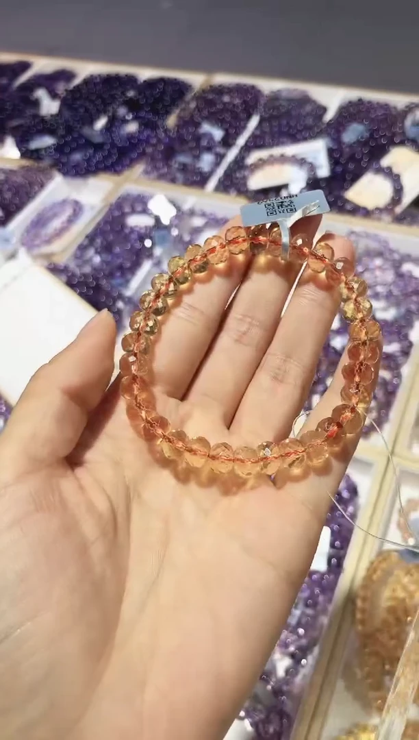 【闪购商品】水晶手链未镶嵌黄水晶