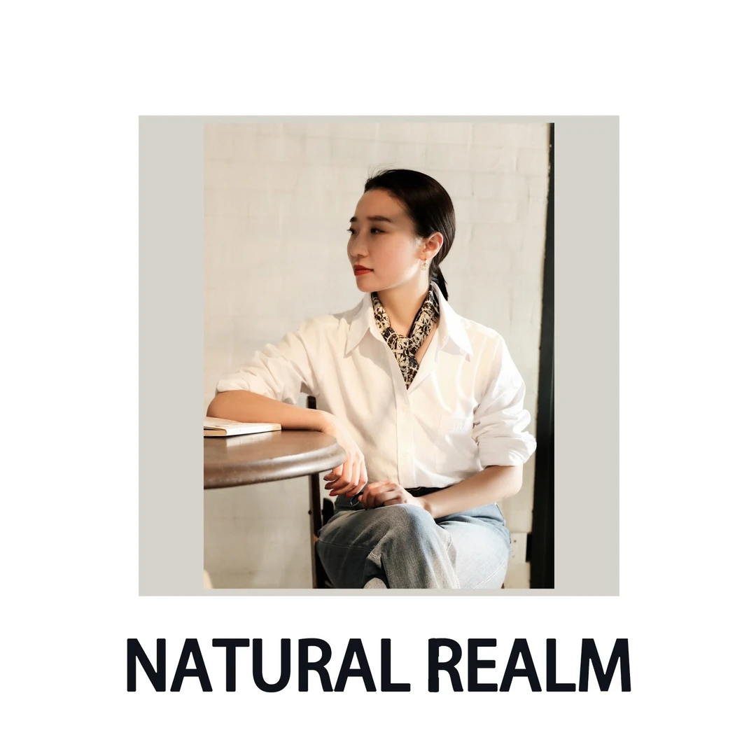 NATURAL  REALM百搭款丝巾黑色印花大方时尚女士气质2202160004