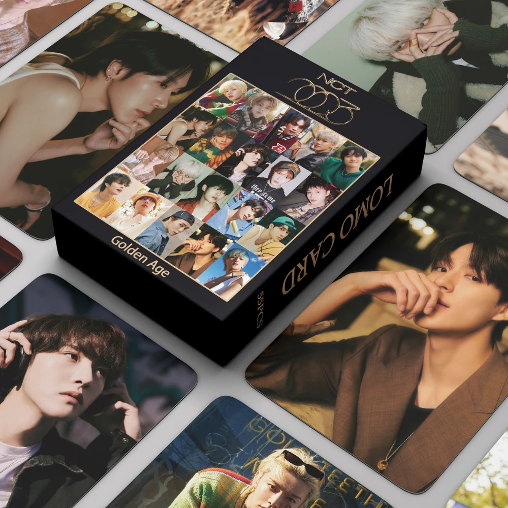 55张NCT新专2023 Golden Age 自印nct小卡片收藏Lomo卡周边明信片