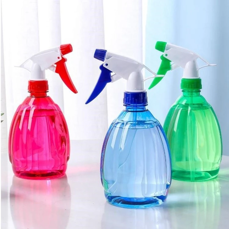 糖果色南瓜喷壶浇花家用手压式小喷壶糖果色可调节洒水旋转喷雾壶