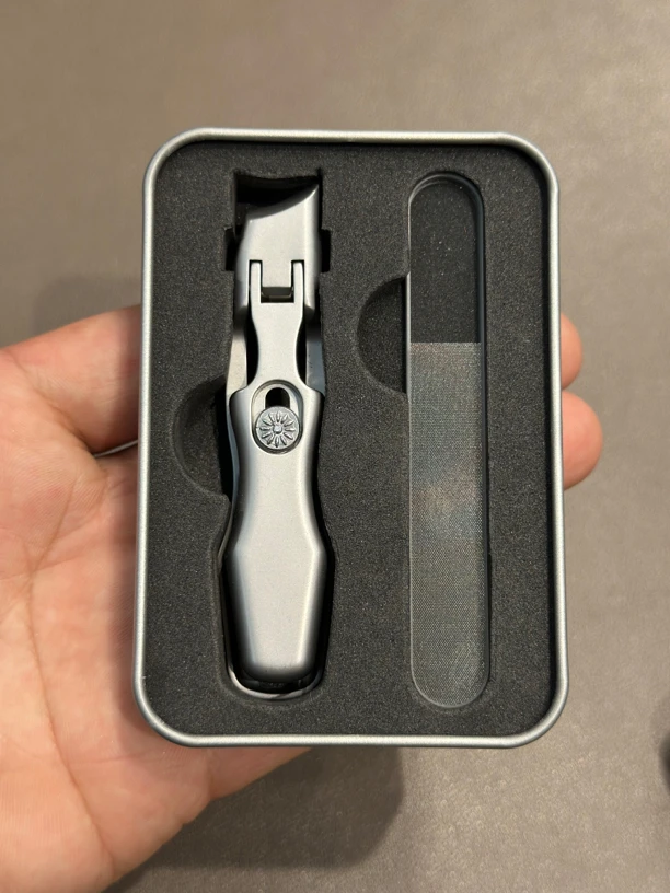 斜口防飞溅指甲剪