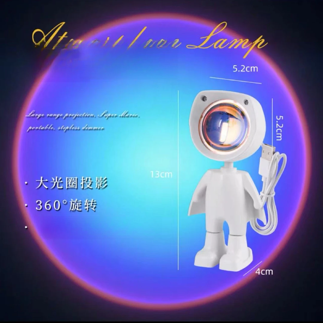 （充电款)KW03（小飞侠蓝紫色）小夜灯台灯氛围灯5W尾货（铁2）32300