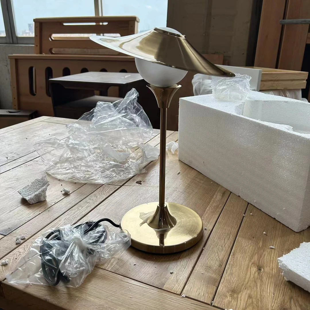 TD/25#台灯【G9 不含灯泡】书房卧室两用台灯氛围灯（铁仓2）