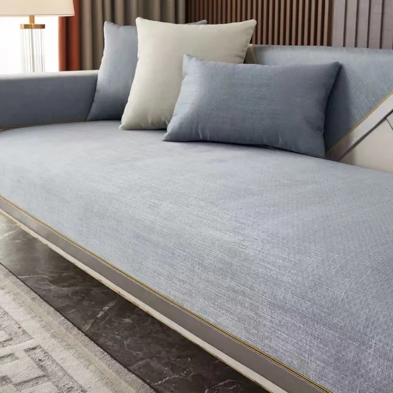 沙发垫四季通用2024新款现代轻奢高端真皮沙发套罩夏季坐垫子