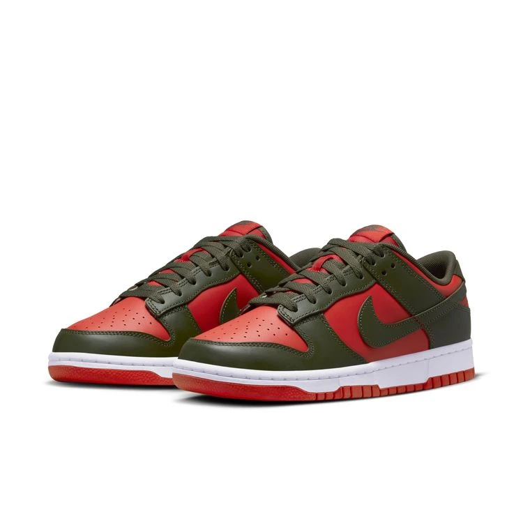 NIKE/耐克DV0833-600  DUNK 男子潮鞋红绿白低帮复古男子休闲板鞋