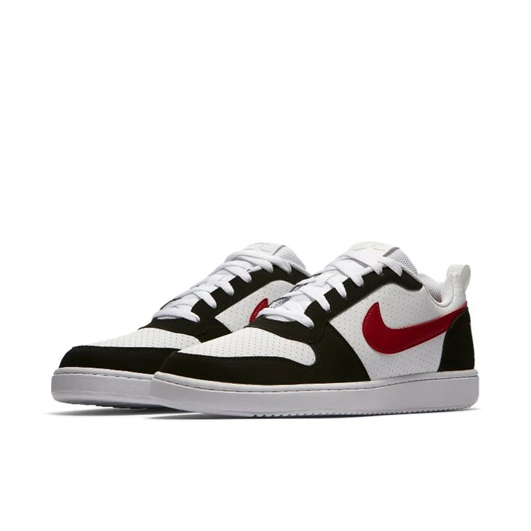 NIKE/耐克838937-102  COURT BOROUGH  LOW 黑白红男子低帮休闲鞋