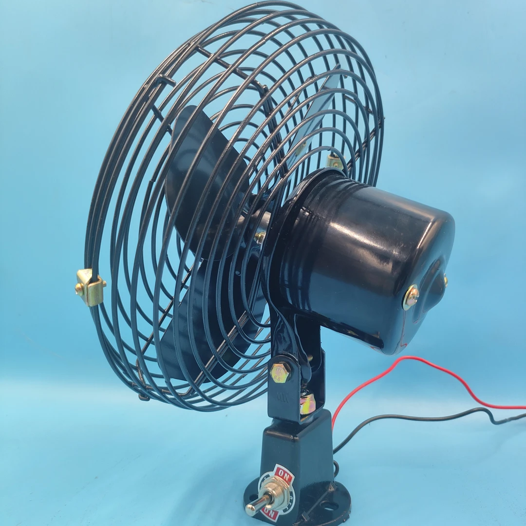 全金属12V-24伏车篓子散热器