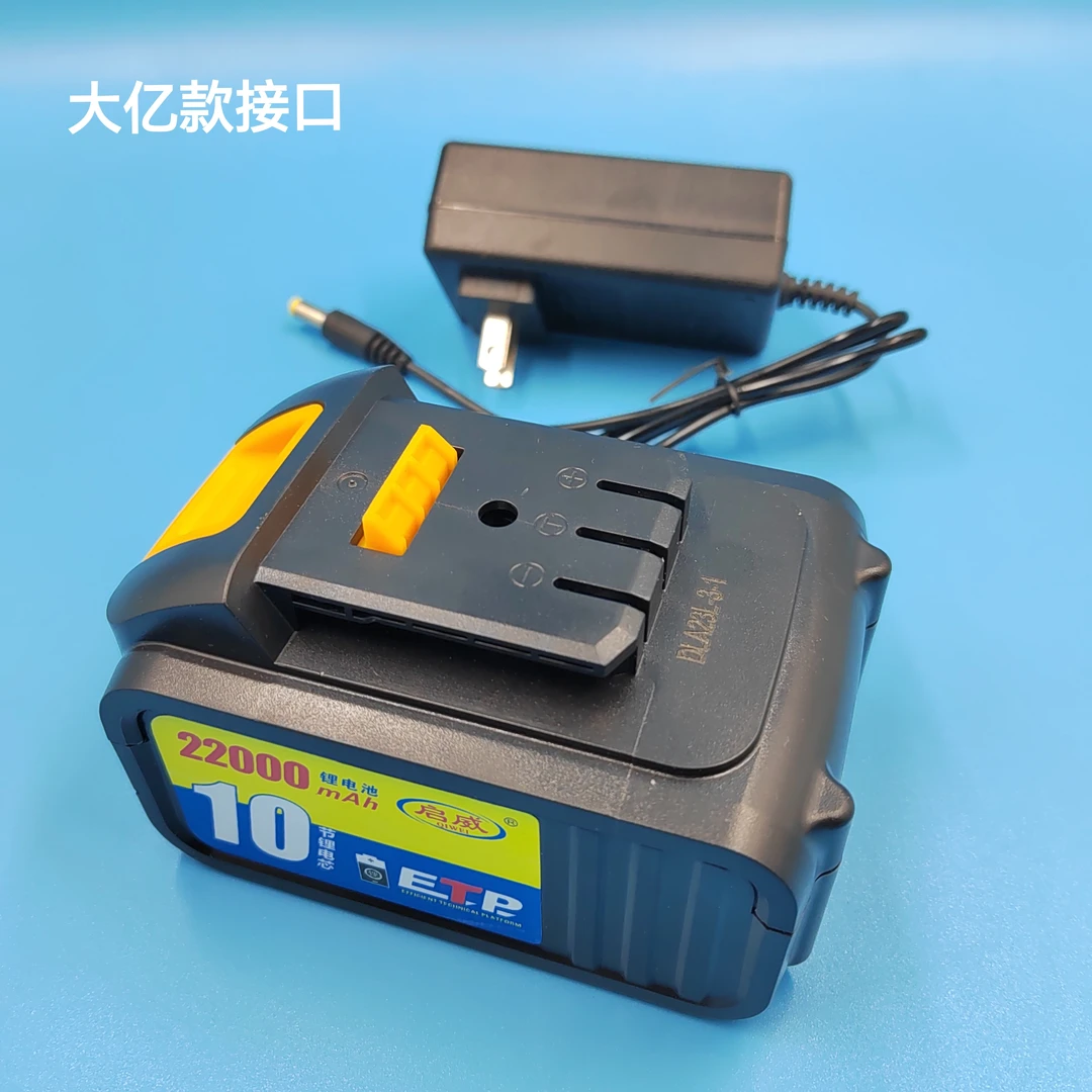 （锂电池＋充电器）大亿接口10节大功率锂电池