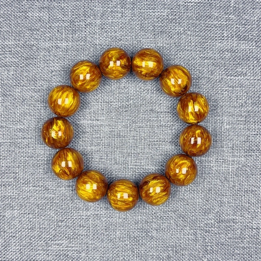 非金属手串 1.8规格男女皆可佩戴 二代金丝海柳