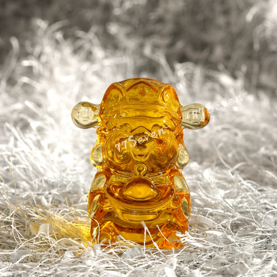 【印象吉祥】【新粉必入】黄琉璃元宝黄cc摆件（多样性发货）