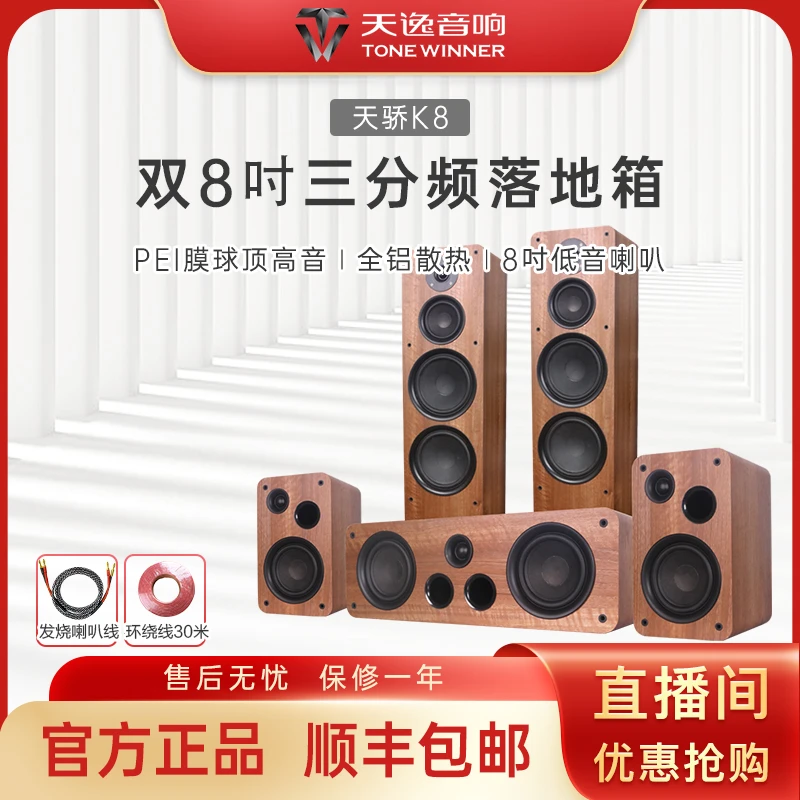 Winner/天逸天骄K8 家庭影院套装5.1音响套装家用功放ktv音响套装