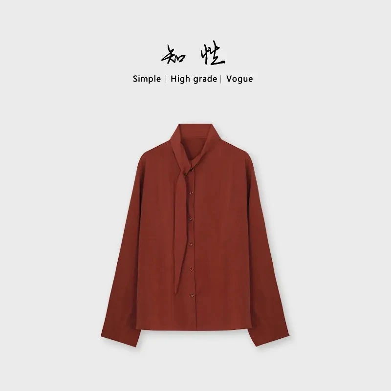 不规则领衬衣  R009-28274