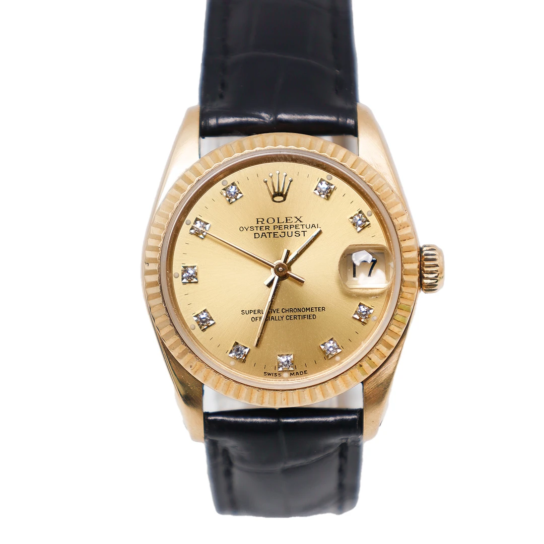 99新 Rolex/劳力士 日志/贰亿女表/劳力士原钻/68278/A8025/31mm
