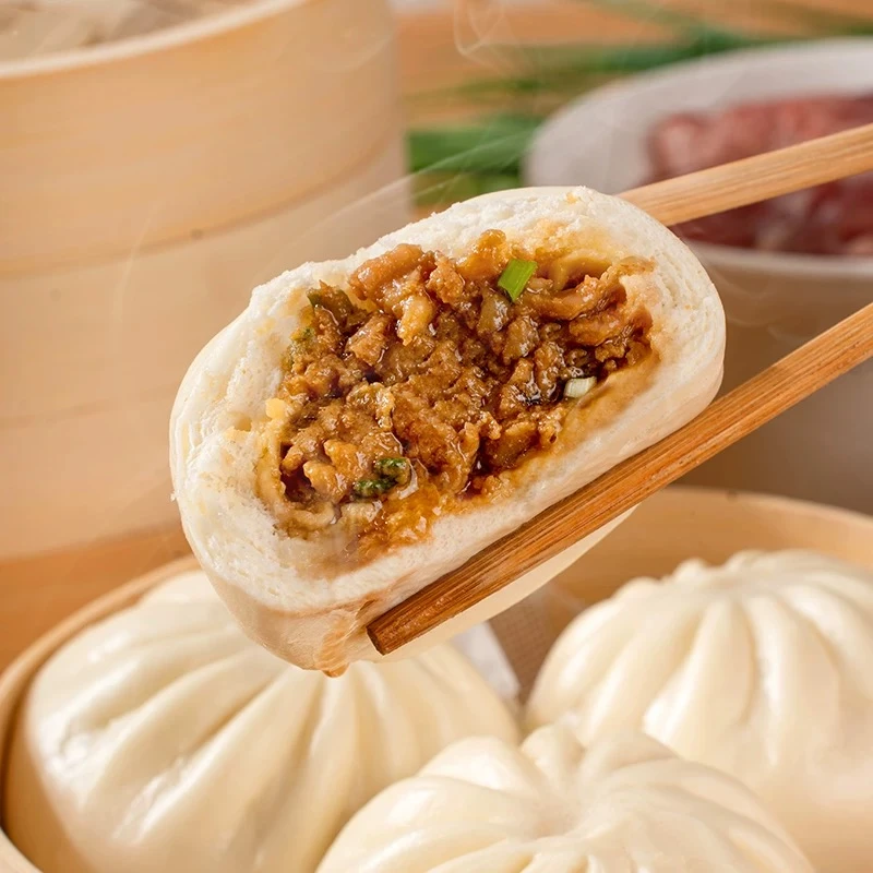 【同城闪送】食圣客老面鲜汁肉包480g/袋