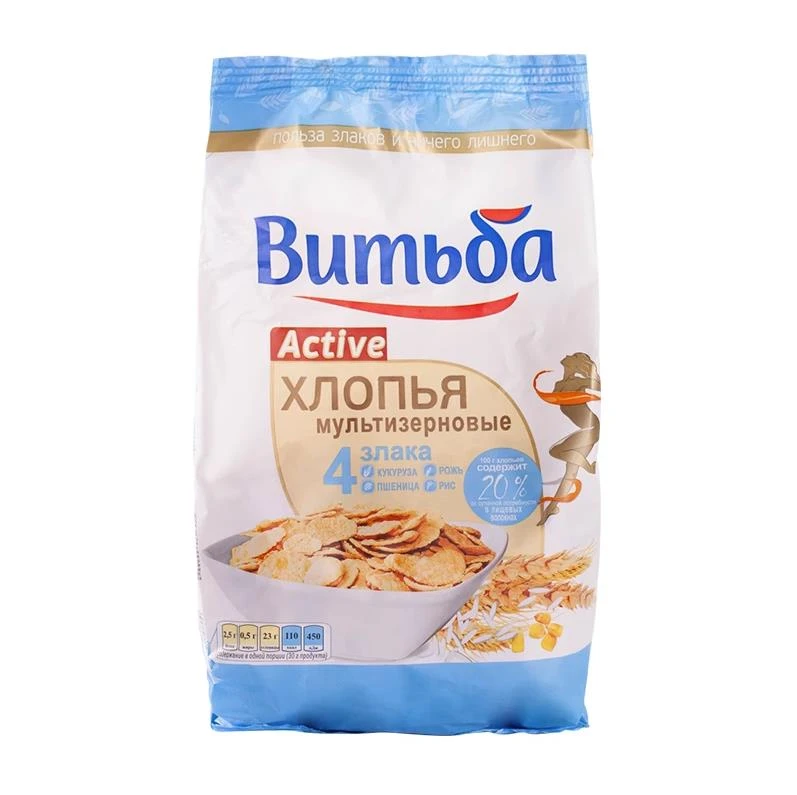 即食亚麻籽麦片白俄罗斯进口酥脆健身食品早餐营养谷物抗饿饱腹感