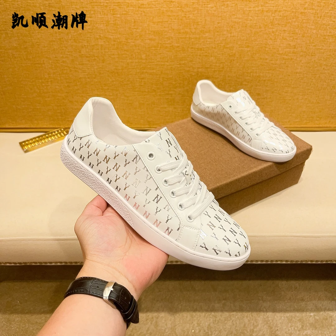 欧货男鞋夏季拼色板鞋新款男士潮男时尚潮流百搭休闲板鞋潮鞋男鞋